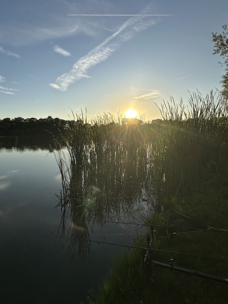 Sonnenuntergang Flörkendorfer Teich in Ahrensbök