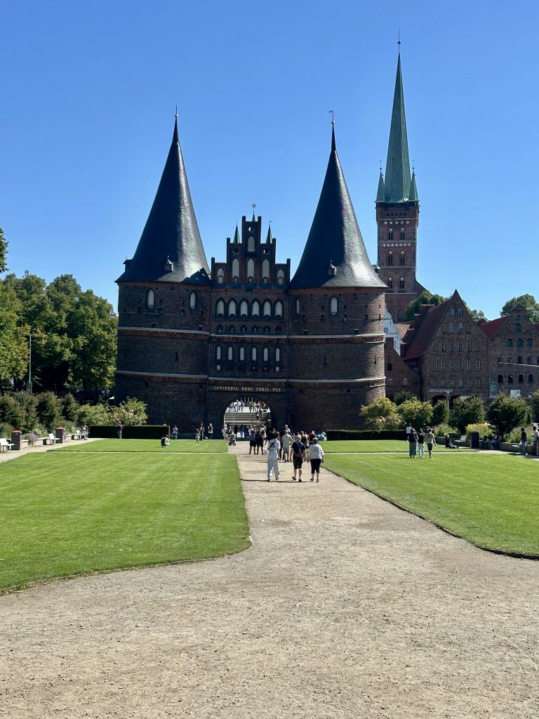 Holstentor in der Hansestadt Lübeck