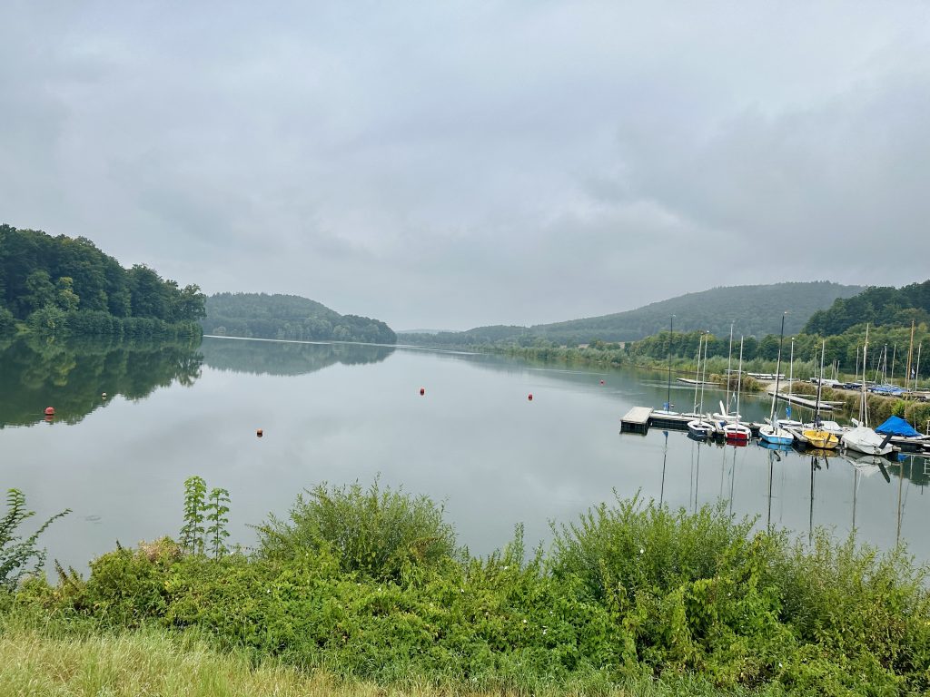 Blick auf den Schiedersee in Schwalenberg