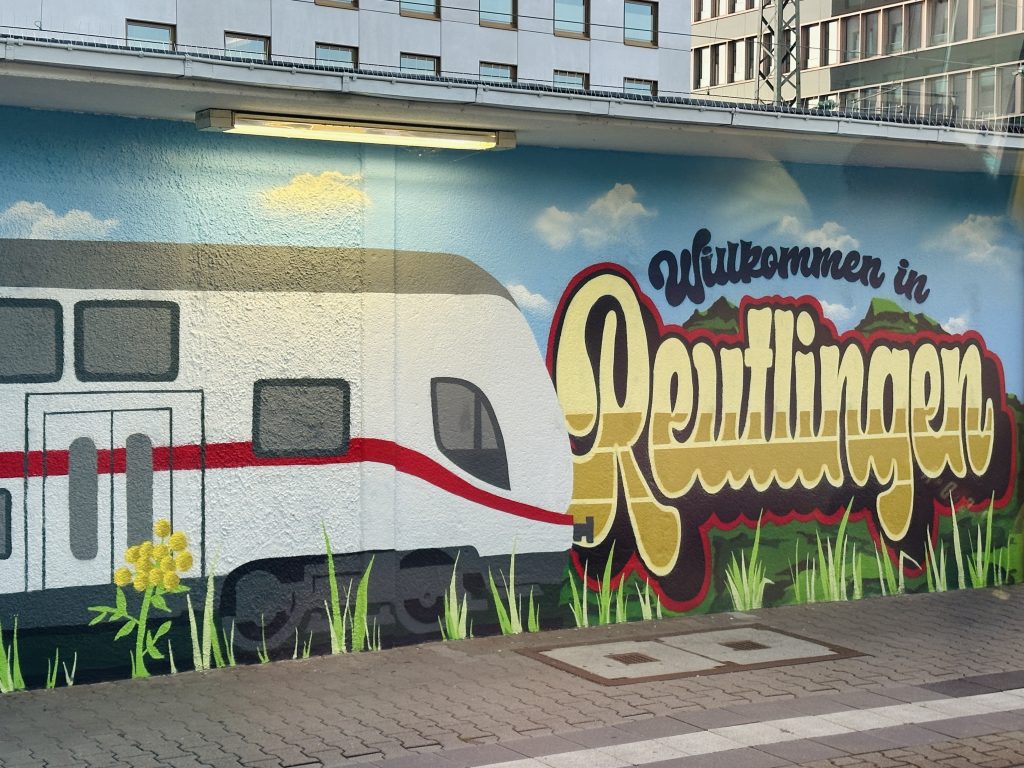 Bahnhof in Reutlingen 