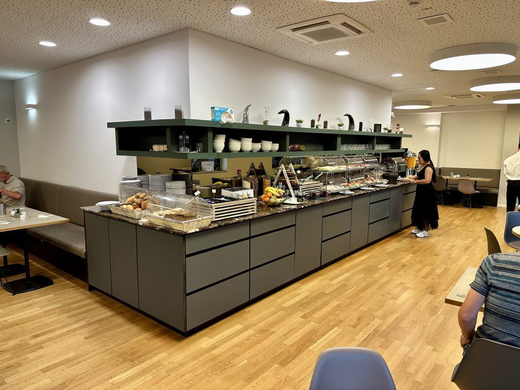 Frühstücksbuffet im Hotel Cult in Frankfurt City