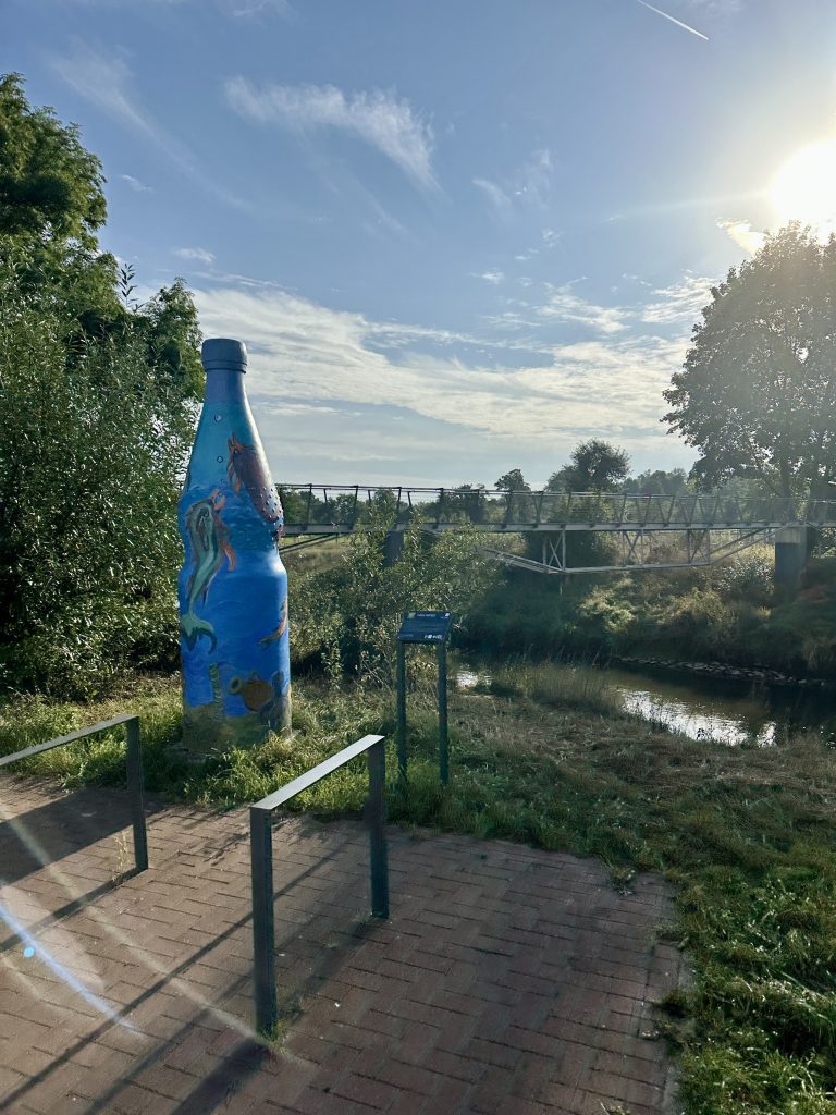 Perlenflasche im Stadtpark in Bad Vilbel 