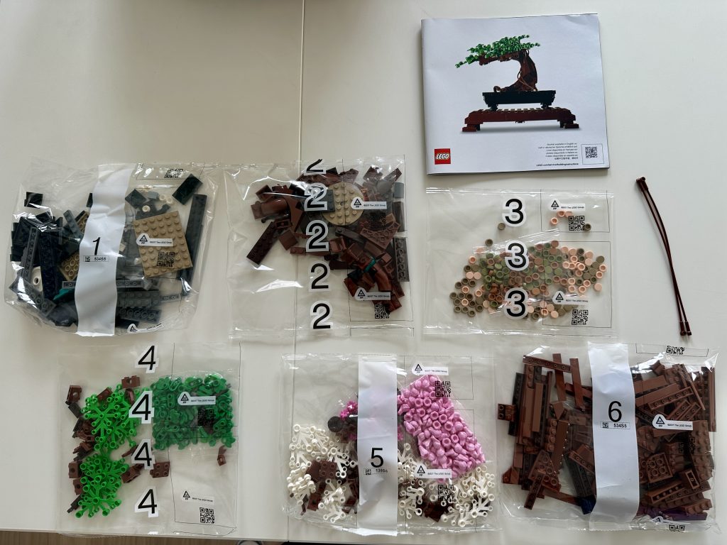 Einzelteile LEGO Bonsai Baum / Tree Set 10281