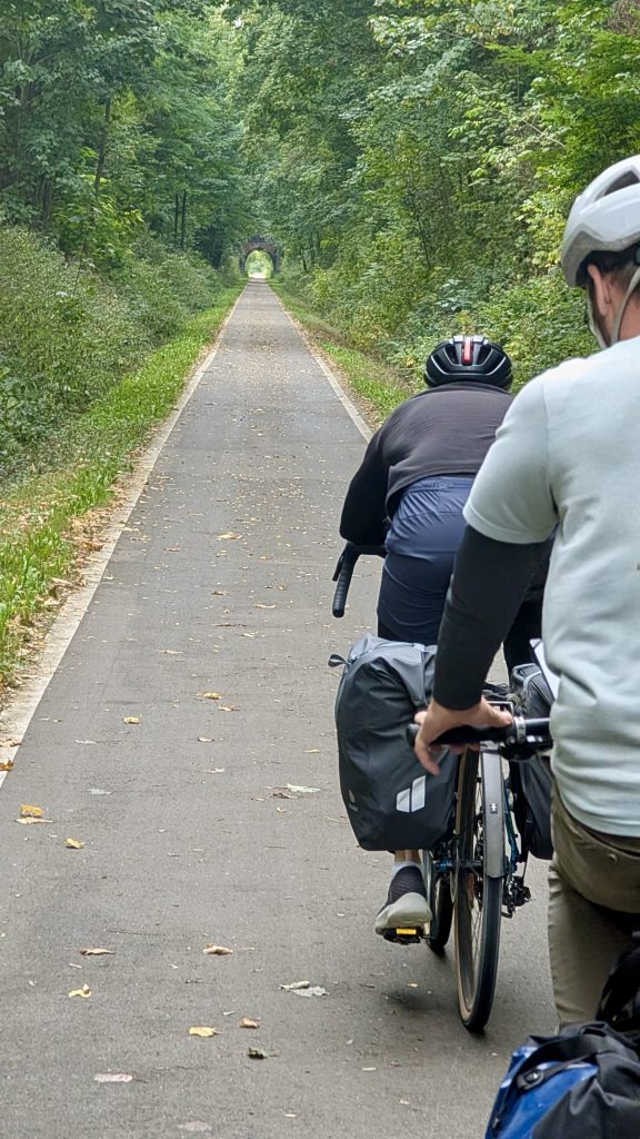 Ederseebahn Radweg bei Korbach
