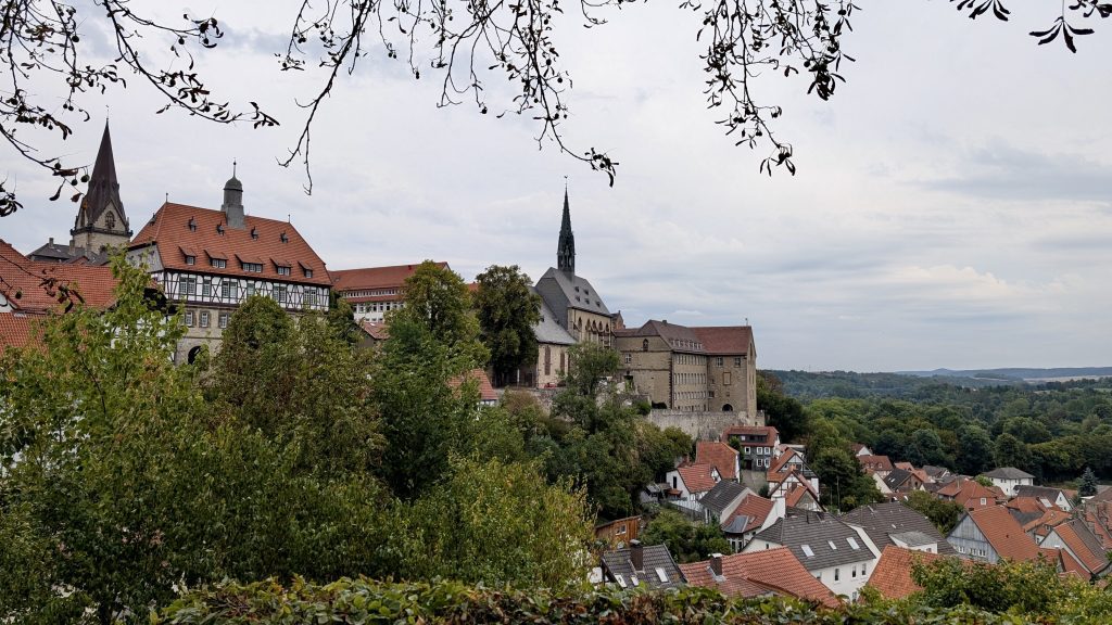 Blick über die Stadt Warburg