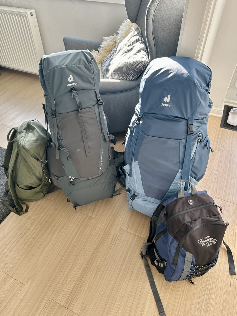Unsere Backpacks