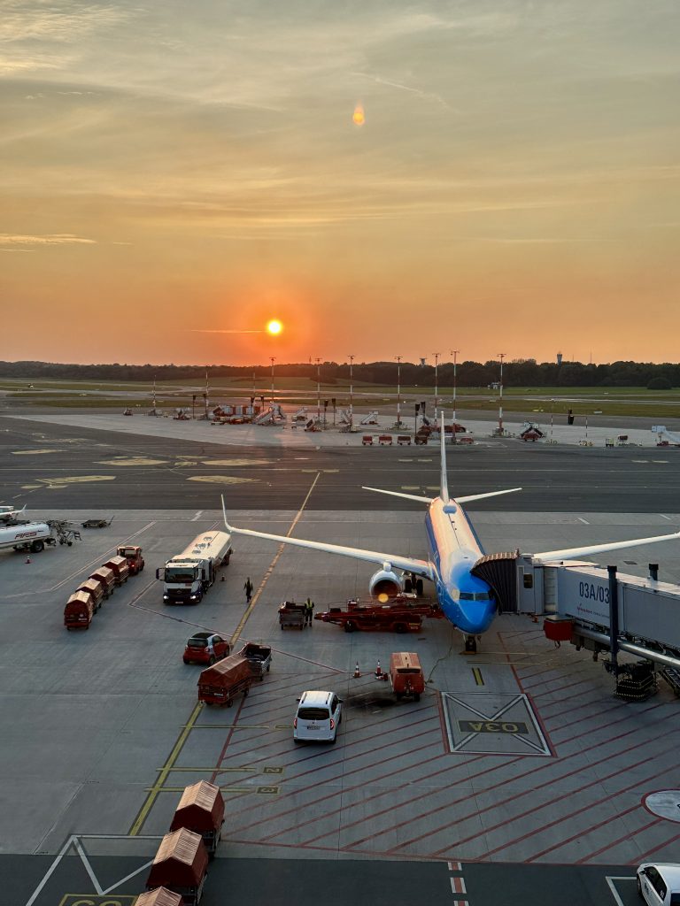 Rollbahn Hamburg Flughafen
