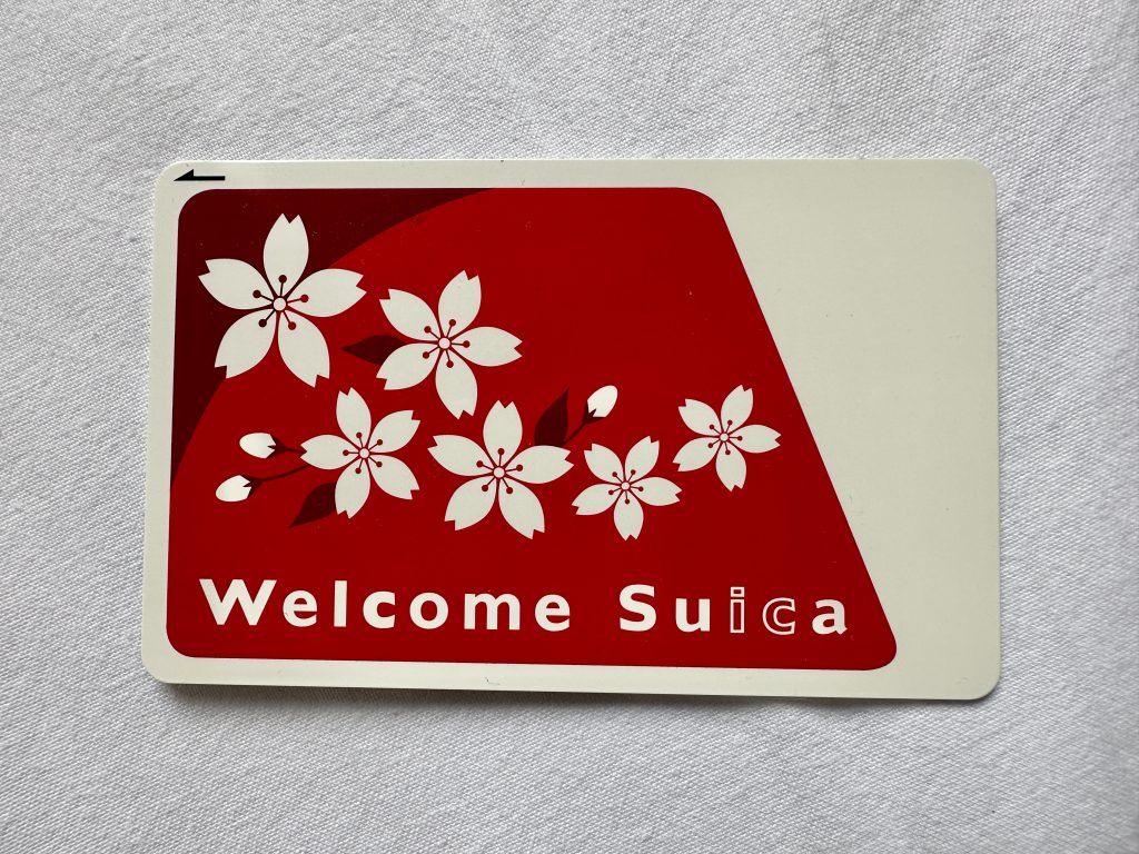 Welcome Suica Card