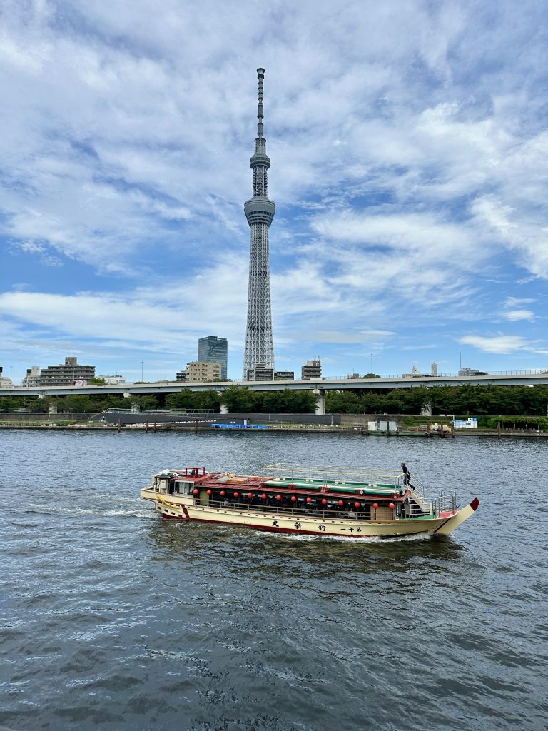 Tokyo Skytree Tower Sumida River