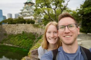 Alina und ich - Osaka Castle