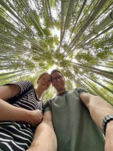 Alina und ich - Arashiyama Bamboo Grove